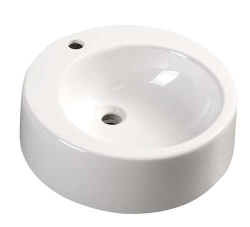 Aqualine pultra ültethető mosdó, átmérő 50 cm (FS16A)
