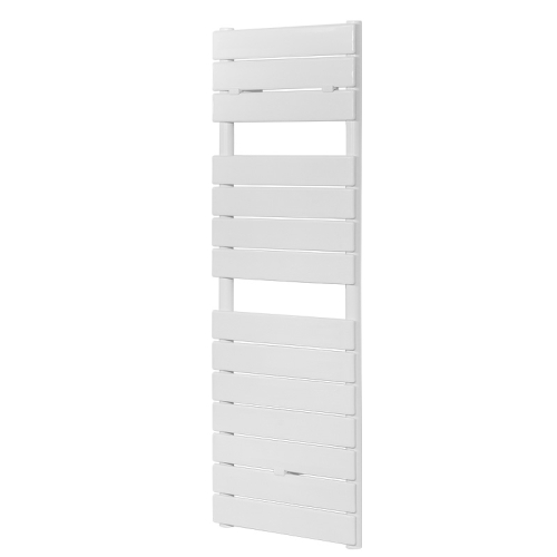 Lazzarini Palermo egyenes dizájn törölközőszárítós radiátor, fehér 1213x600 mm (386982)