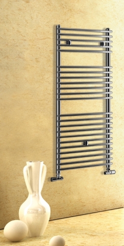 Lazzarini Siracusa egyenes dizájn törölközőszárítós radiátor, króm 1738x600 mm (387029)