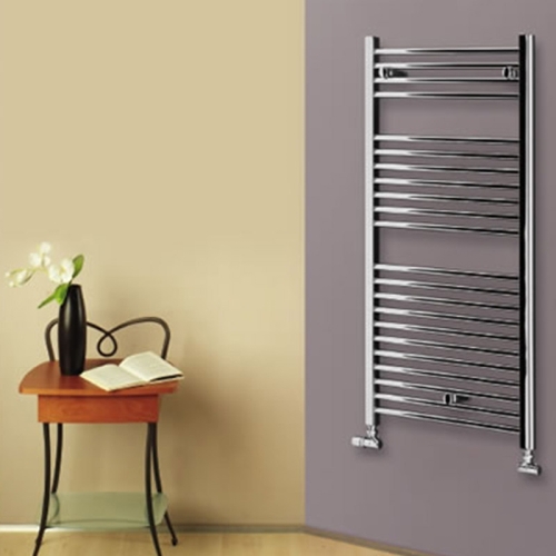 Lazzarini Sanremo egyenes törölközőszárítós radiátor, króm 1420x600 mm (386498)
