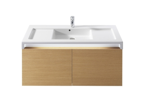 Roca Stratum 110x50 cm-es fali vagy bútorra ültethető mosdó A327631000