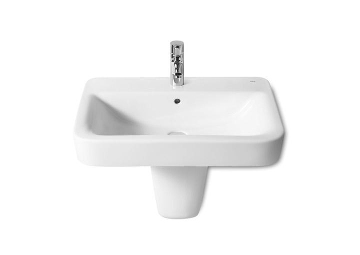 Roca Senso Square 65x47 cm-es fali vagy bútorra ültethető mosdó A32751A000