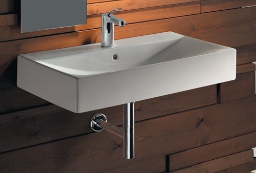 Roca Diverta 75x44 cm-es fali, bútorra vagy pultra ültethető mosdó A327110000