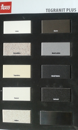 Teka Simpla 45 B TG gránit mosogató, carbon 40144512