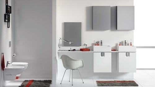 Kolo Twins fehér mosdószekrény fiókkal 50 (89495000)