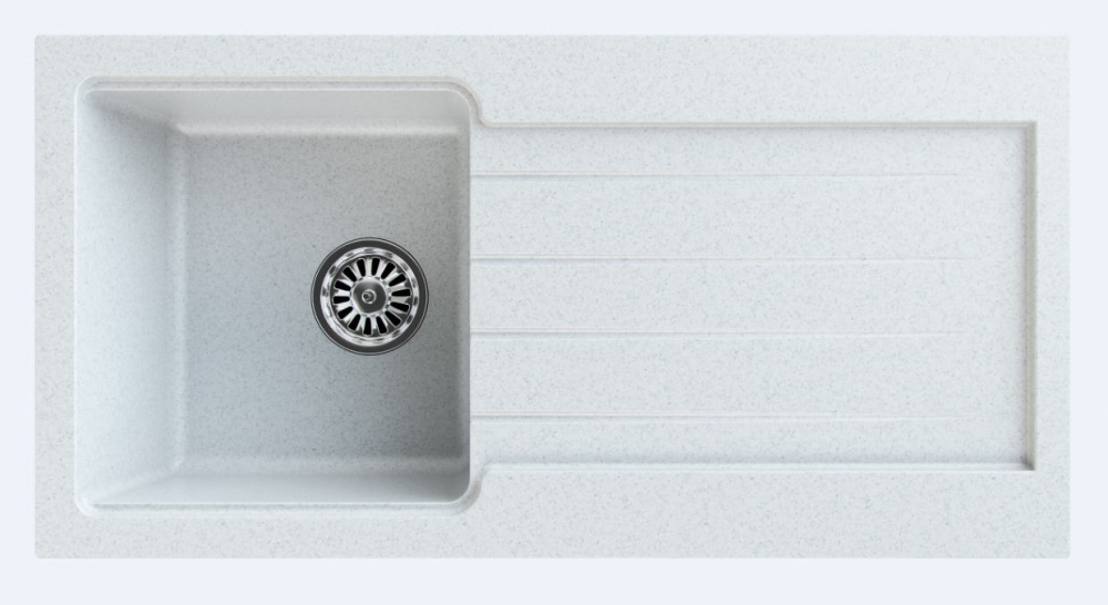 Gorenje KVE KM1 Siligor gránit mosogató, törtfehér (55001100)