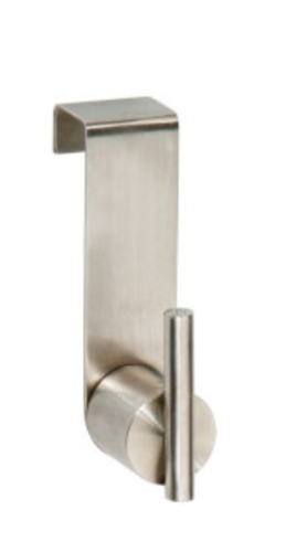 Sapho Neo Fogas, ajtóra 7x4x2 cm, matt inox (104106153) XS204