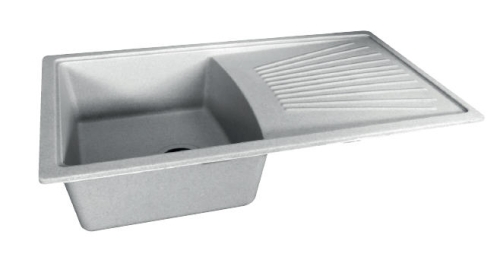 Gorenje KVE KM3 Siligor gránit mosogató, fekete-szemcsés (55001081)