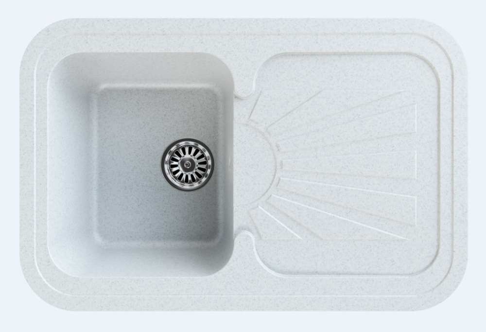 Gorenje KVE KM13 Siligor gránit mosogató, törtfehér (55001085)