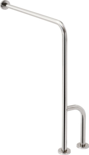 Sapho DISABLE Kapaszkodó fix, jobb 80x85 cm, inox (301122141) XH528