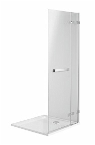 Kolo Next zuhany falfülke-ajtó törölközőtartóval (120 cm, HDRF12222R03)
