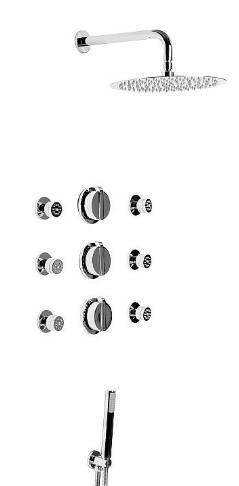 Deante Multi-System beépített zuhany panel NAC 091T