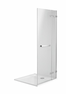 Kolo Next zuhanyajtó törölközőtartóval (80-120 cm, HDSN11222R03)