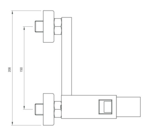 Deante Anemon kádtöltő csaptelep BCZ 010M