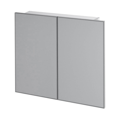 Sapho Greta 75x70x12 cm tükrösszekrény világítás nélkül, két ajtó, (55114)