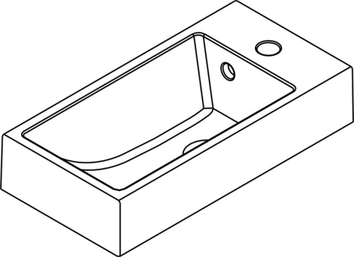 Sapho LATUS III 50x25 cm mosdó (460511)*