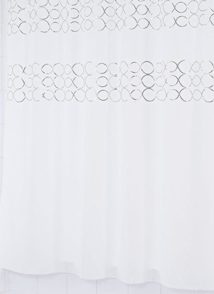 Sapho PAILLETE zuhanyfüggöny 180x200cm, polyester (48327)