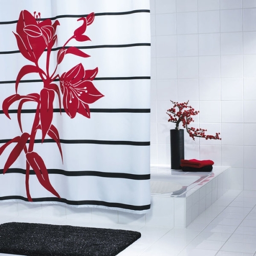 Sapho HOKKAIDO zuhanyfüggöny 180x200, polyester (47926)