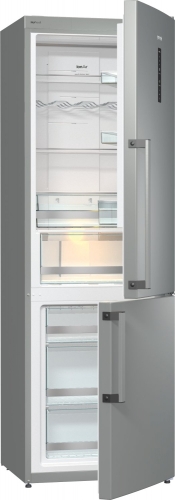 Gorenje alul fagyasztós kombinált hűtőszekrény A++, NRC6192TX