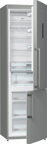 Gorenje alul fagyasztós kombinált hűtőszekrény A++, NRK6202TX
