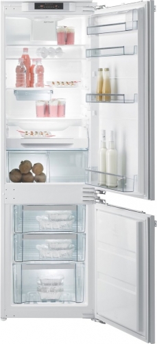 Gorenje alul fagyasztós beépíthető kombinált hűtőszekrény A+, NRKI5181LW