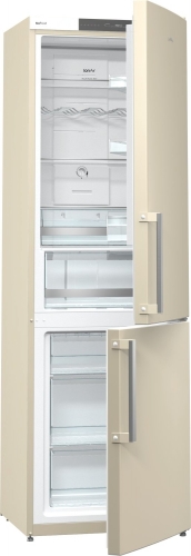 Gorenje alul fagyasztós kombinált hűtőszekrény A+, pezsgő NRK6192JC