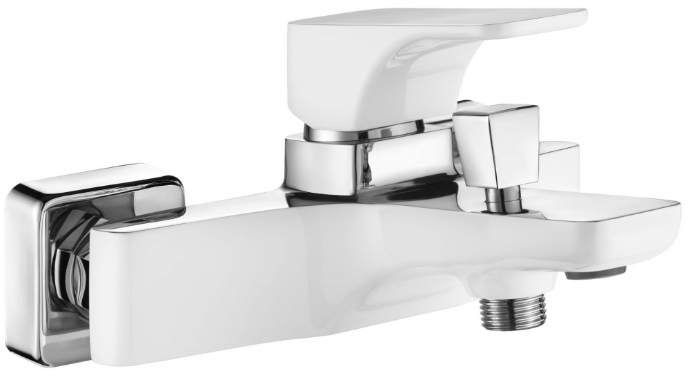 Deante Hiacynt egykaros kádtöltő csaptelep fehér/króm BQH W100 (K)