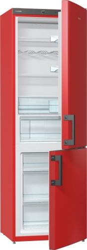 Gorenje alul fagyasztós kombinált hűtőszekrény A++, piros RK6192ERD