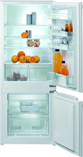 Gorenje alul fagyasztós beépíthető kombinált hűtőszekrény A+, RKI4151AW