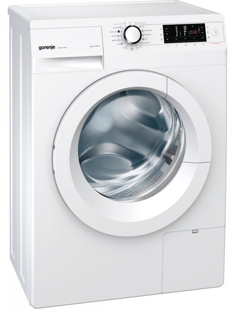 Gorenje szabadonálló keskeny automata mosógép A+++, 6 kg, fehér W6523/S