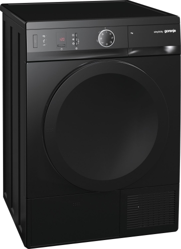 Gorenje Simplicity szabadonálló kondenzációs szárítógép A++, fekete D76SY2B