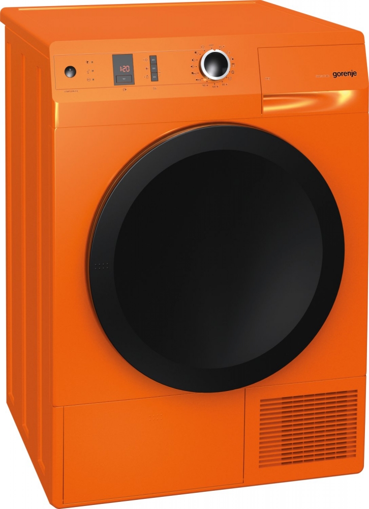 Gorenje szabadonálló kondenzációs szárítógép A++, narancs D8565NO