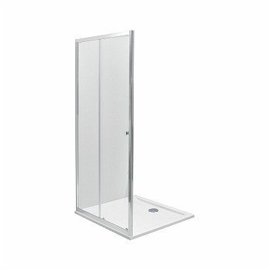 Kolo First zuhany tolóajtó 100, satin üveg (ZDDS10214003)
