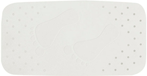 Sapho Ridder kaucsuk kilépő szőnyeg, Platfus fehér 380x720 mm (67081)