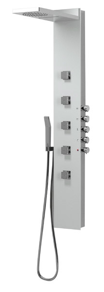 Sapho SOUL 200 zuhanypanel, 210x1500mm, fehér (78761)