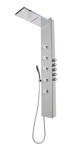 Sapho SOUL 200 zuhanypanel, 210x1500mm, alumínium (78772)