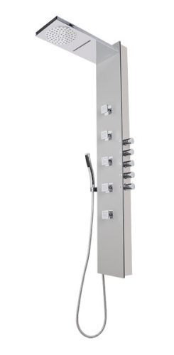 Sapho SOUL 200 zuhanypanel, 210x1500mm, alumínium (78772)