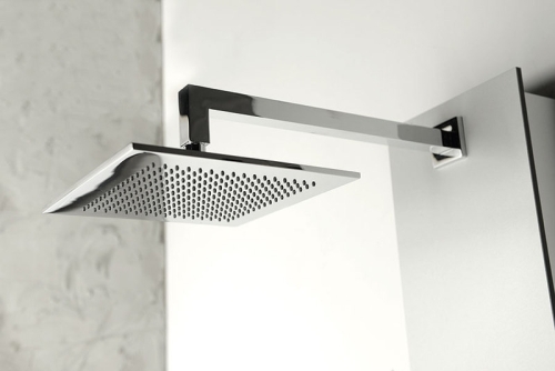 Sapho 5SIDE SQUARE zuhanypanel 250x1550mm, szögletes, Aluminium (80221)