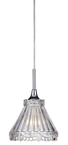 Sapho LAURA fali lámpa E14, 40W, 230V, króm (AU563)