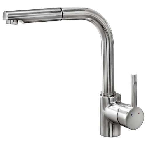Teka Ares ARK 938 I (inox) kihúzható fejes mosogató csaptelep (rozsdamentes acél) 23.938.12.0I (23938120I)
