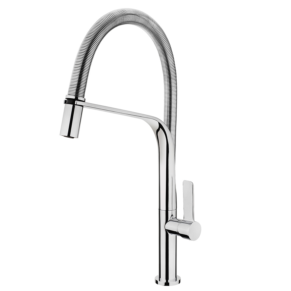 Teka Formentera FO 999 mosogató csaptelep flexibilis kifolyócsővel, króm 62.999.02.00