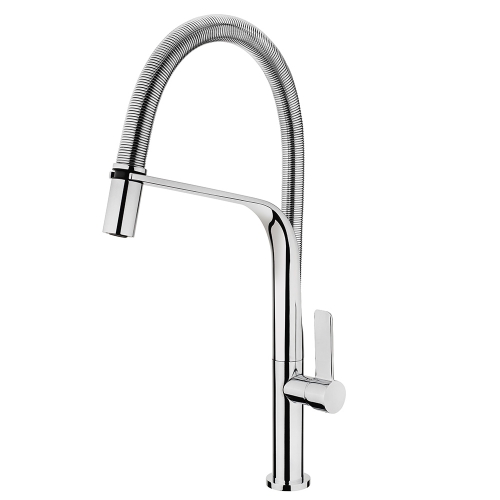 Teka Formentera FO 999 mosogató csaptelep flexibilis kifolyócsővel, króm 62.999.02.00