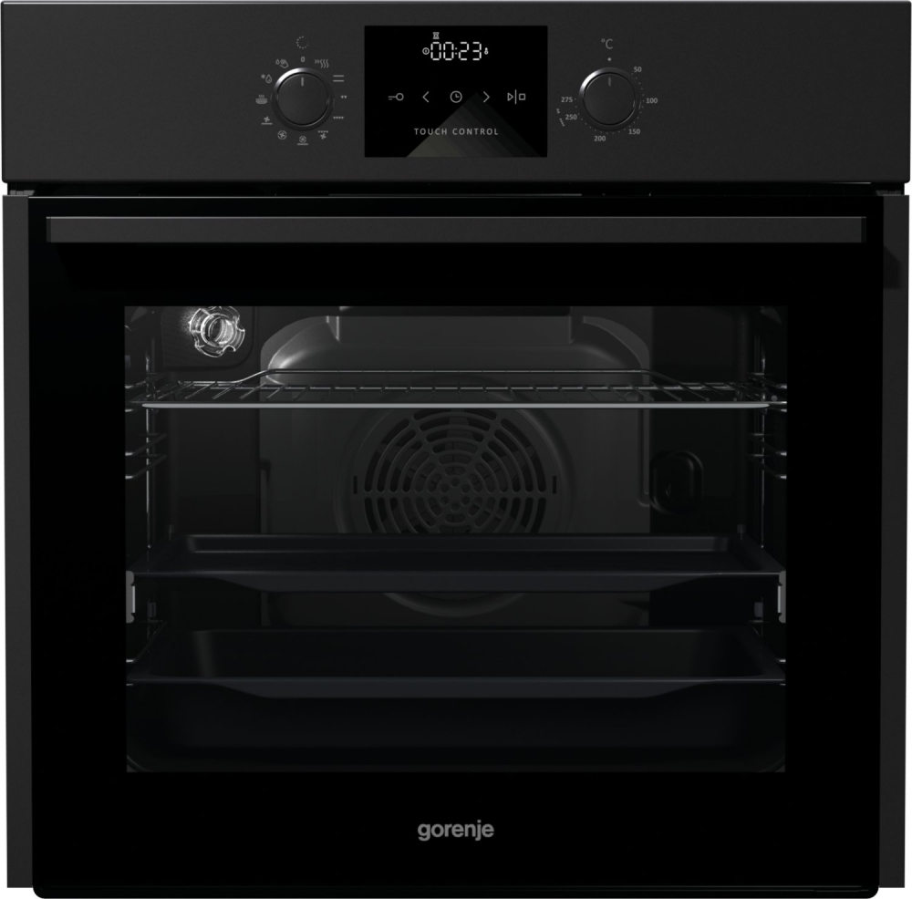 Gorenje beépíthető elektromos sütő fekete, BO637E24B