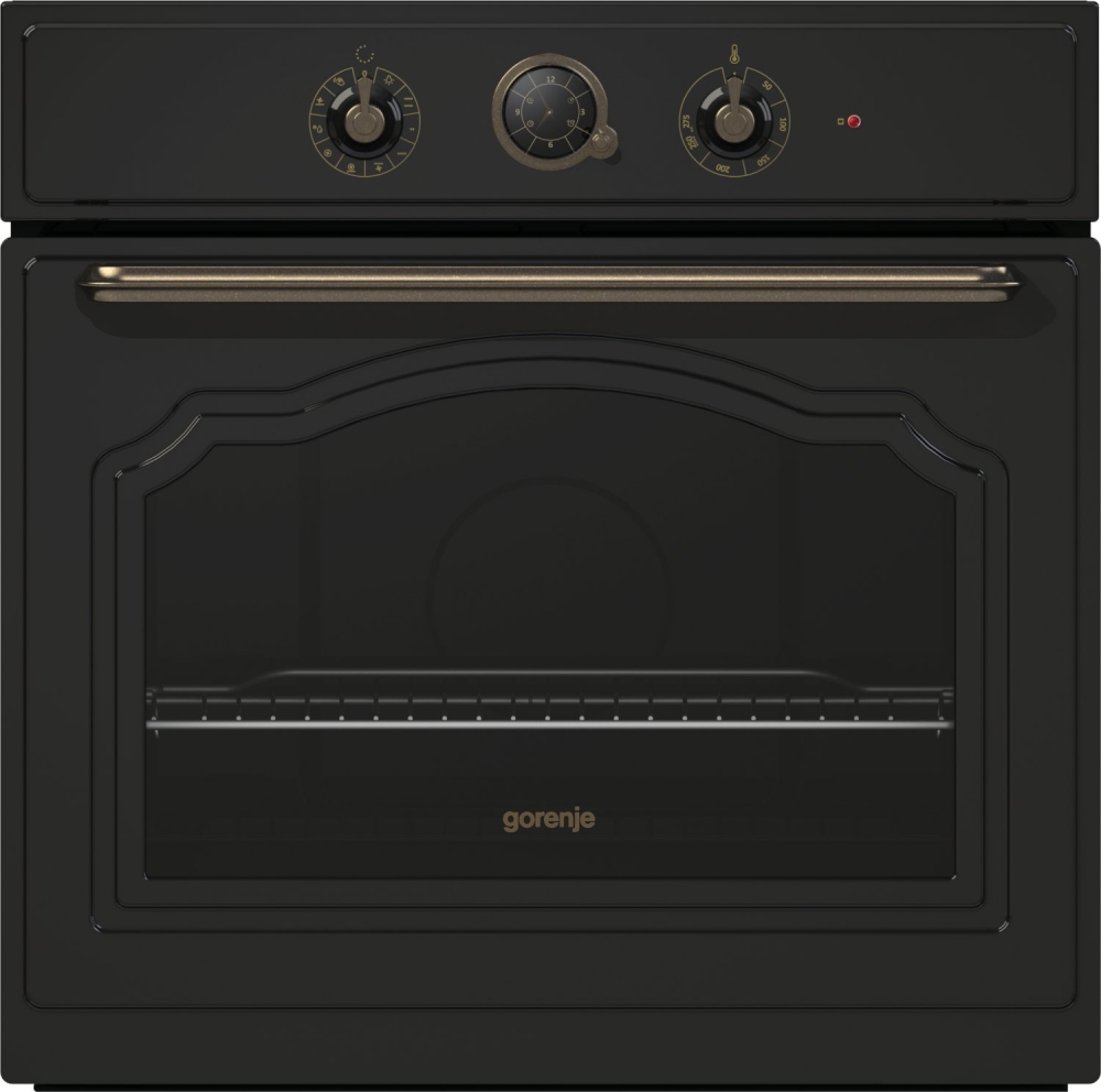 Gorenje Classico beépíthető elektromos sütő, matt fekete BO73CLB