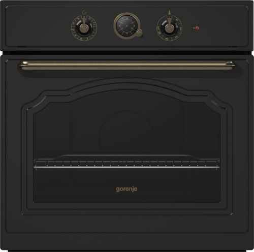 Gorenje Classico beépíthető elektromos sütő, matt fekete BO73CLB