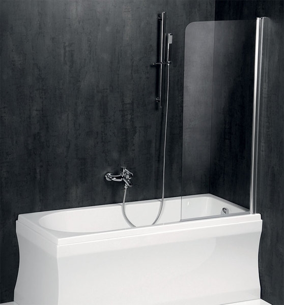 POLYSAN Spera 75 kádparaván csiszolt alumínium kerettel (BS-75)