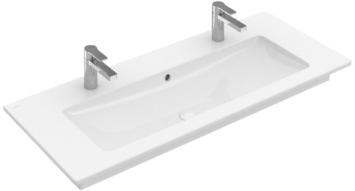 Villeroy and Boch Venticello 120x50 cm beépíthető mosdó, 2 csaplyukkal 4104CK01