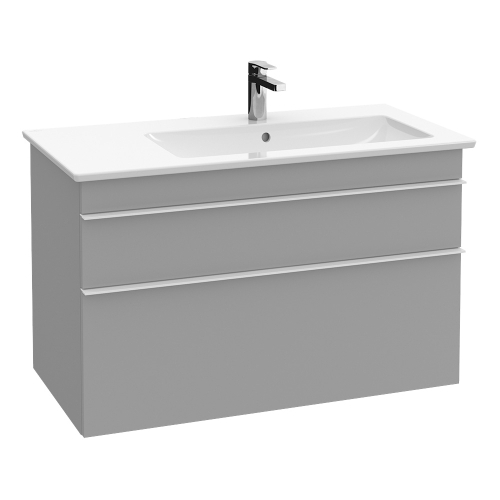 Villeroy and Boch Venticello 100x50 cm beépíthető aszimmetrikus mosdó, 1 csaplyukkal, jobbos 4134R101