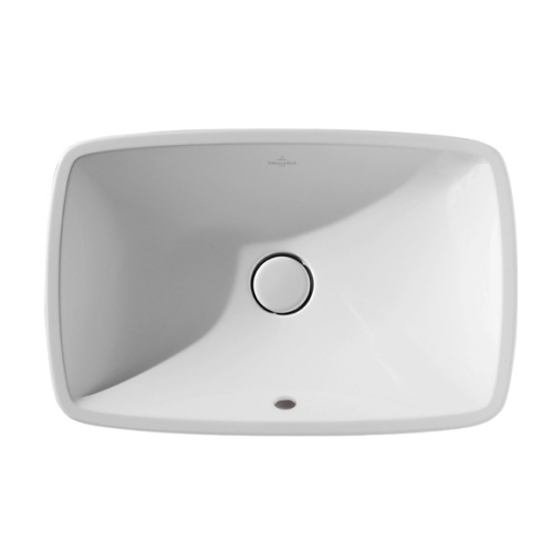 Villeroy and Boch Loop & Friends 58,5x38 cm ráültethető mosdó, túlfolyóval 51540001 (5154 00 01)