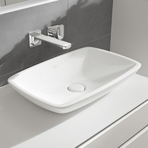 Villeroy and Boch Loop & Friends 58,5x38 cm ráültethető mosdó, túlfolyóval 51540001 (5154 00 01)